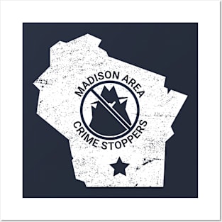 Madison Area Crime Stoppers Wisconsin Logo Posters and Art